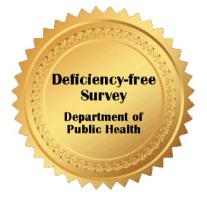 deficiency free survey