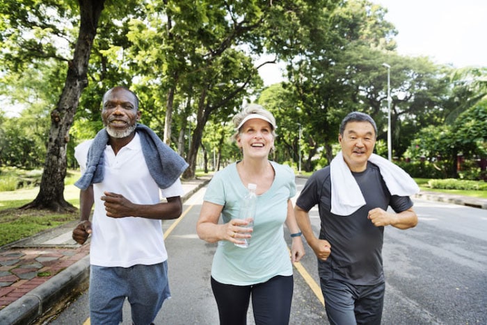 seniors running